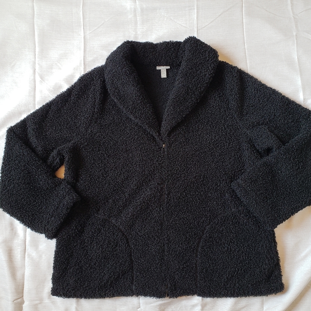 J.Jill Jacket Black woman's size XL